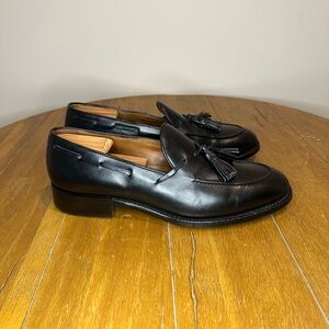 Sid Mashburn Black Leather Loafers